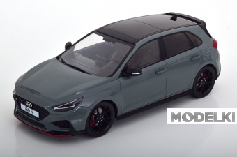 1:18 HYUNDAI i30N, grey black - MCG18375