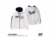 Куртка с капюшоном MINI GT «Driven by Passion», размер XXL, white - MGTOM062-XXL