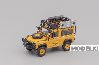 1:64 LAND ROVER 90 'Camel Trophy' Borneo 1985, sand - 610215001