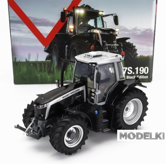 1:32 MASSEY FERGUSON Mf7s.190 Tractor Black Edition (2022), Black Silver - UH6617