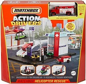 1:64 Игровой набор Matchbox Helicopter Rescue - GVY82_GVY83