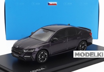 1:43 SKODA Octavia Iv Rs (2020), Dark Purple - 143ABZ-037JI