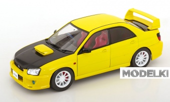 1:18 SUBARU Impreza WRX STi Streetfighters (2003), yellow black - S1812302