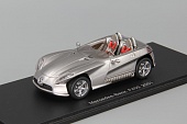 1:43 (Б/У) MERCEDES-BENZ F400 (2001), silver - S1014-X1
