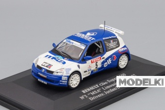 1:43 RENAULT Clio Super 1600 #5 'Elf' Limousin Rally 2002, blue / white - 2267