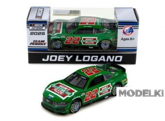 1:64 Ford Mustang #22 Joey Logano *Hunt Brothers Pizza*, green 2025 - C222565HBPJL