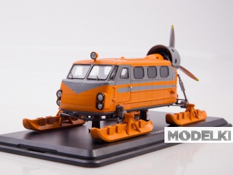 1:43 Аэросани КА-30, серый / оранжевый - 0183MP