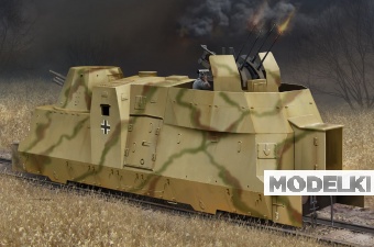 1:72 Сборная модель German Kanonen und Flakwagen of BP42 - 82925