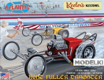 1:25 Сборная модель Keelers Kustom's Kent Fuller Dragster - AMC13103