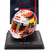 1:5 BELL HELMET Casco Helmet F1 Yuki Tsunoda Team Oracle Red Bull Racing №22 Canada Gp (100th Gp) (2025), White Gold - 5HF195