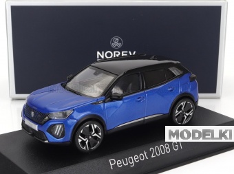 1:43 PEUGEOT 2008 Gt (2024), Vertigo Blue - 472871