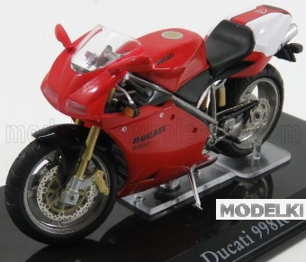 1:24 DUCATI 998r, Red White - AHSBK121-4110121