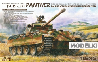 1:35 Сборная модель Танк Sd.Kfz.171 Panther Ausf. G поздний с FG1250 - TS-054