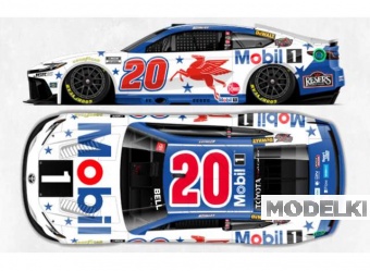1:64 Toyota Camry #20 Christopher Bell *Mobil 1* white/blue/red 2026 - C202661MB1CD