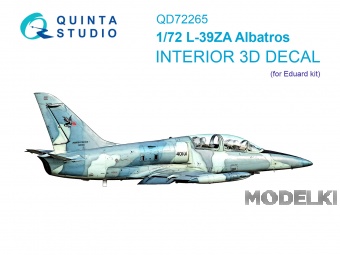 1:72 3D Декаль интерьера кабины L-39ZA Albatros (Eduard) - QD72265