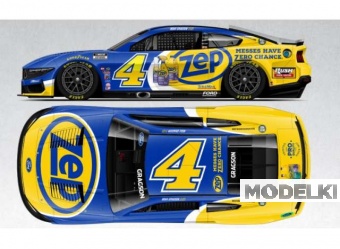 1:64 Ford Mustang #4 Noah Gragson *ZEP*, blue/yellow 2025 - CX42561ZEPNG