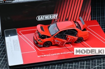 1:43 MITSUBISHI Lancer Evo IX Ralliart, red - GJ43-01-02