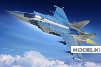 1:48 Сборная модель Российский истребитель-перехватчик МиГ-31M ( Foxhound) - 81755