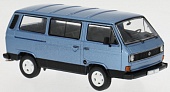 1:43 VOLKSWAGEN T3 Caravelle Carat Minibus (1986), blue - CLC652