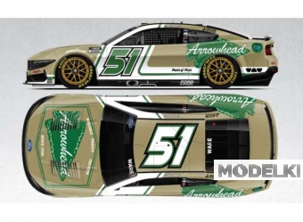 1:64 Ford Mustang #51 Cody Ware *Arrowhead Brass*, green/white 2025 - C512565ABRCR
