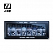 Краска акриловая `Model Air` Набор Model Air Metallic colors (8цв.) - 71176