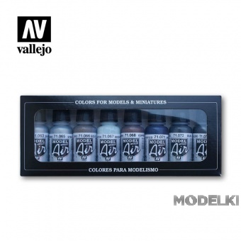 Краска акриловая `Model Air` Набор Model Air Metallic colors (8цв.) - 71176