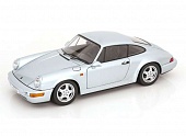 1:12 PORSCHE 911 (964) RS with Cup rims (1996), polar silver - KKDC120245C