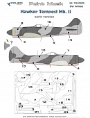1:72 Маска окрасочная Hawker Tempest Mk.II (Colibri Decals) - M72085