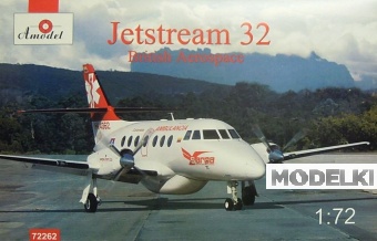 1:72 Сборная модель Британский пассажирский самолет British Aerospace Jetstream 32 - 72262