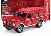 1:24 LAND ROVER Defender Mkii Vigili Del Fuoco (1995), Red White - 18-01772-22063-VF