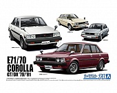 1:24 Сборная модель Toyota Corolla E71/70 GT/DX 79 - 06129