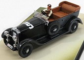 1:43 ISOTTA FRASCHINI Torpedo 8a Cabriolet №5 Mille Miglia (1927) Maggi - Maserati - With Figure - 90th Anniversary Mille Miglia, Black - 4530/P