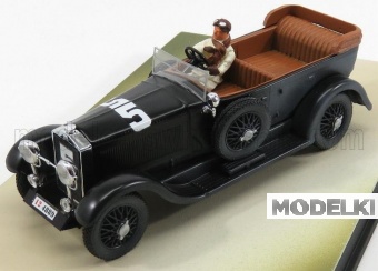 1:43 ISOTTA FRASCHINI Torpedo 8a Cabriolet №5 Mille Miglia (1927) Maggi - Maserati - With Figure - 90th Anniversary Mille Miglia, Black - 4530/P