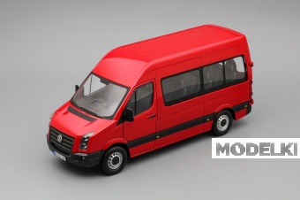 1:24 VOLKSWAGEN Crafter Bus, red - 126B-005