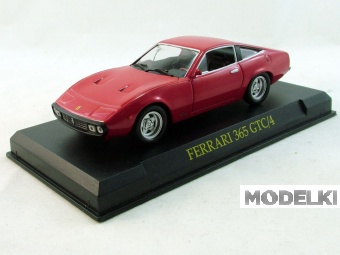 1:43 FERRARI 365 GTC/4, Ferrari Collection 46, red - FC046