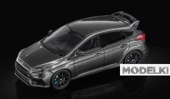 1:64 FORD Focus RS (2018), moondust silver - 60064