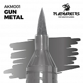 Маркер акриловый PLAYMARKER - Оружейный металл / GUN METAL – PLAYMARKER - AKM001