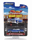 1:64 PONTIAC GTO CABRIOLET OPEN (1967), BLUE MET - 37280A