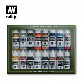 Краска акриловая `Model Color Набор Model Color №1 Folkstone Basics (16цв.) - 70101