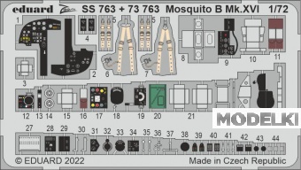 1:72 Фототравление Mosquito B Mk. XVI - 73763