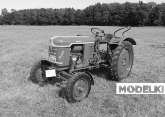 1:43 Deutz F2L 612/6 (1956г.), Тракторы 123, green - TRC123