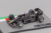1:43 (Уценка!) LOTUS F1 97t Renault Turbo №12 Season (1985) Ayrton Senna, Black Gold - F1037IT-Z1