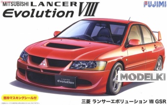 1:24 Сборная модель MITSUBISHI Lancer Evolution VIII GSR - 03924