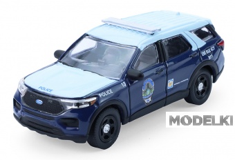 1:64 FORD Police Interceptor Utility Nashua Police Dept., Nashua, New Hampshire *Hot Pursuit Series 48* (2022), blue - 43060C