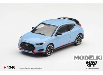 1:64 HYUNDAI Veloster N Performance, blue - MGT01346-L
