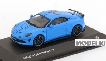 1:43 ALPINE A110 Radicale 70 (2024), blue black - S4317205