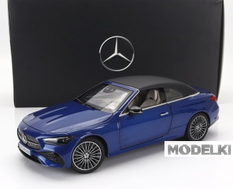 1:18 MERCEDES BENZ Cle-class Cabriolet (a236) Amg Line (2024), Spectral Blue Black - B66960653