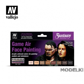 Набор Game Air FACE PAINTING 8 х 17 мл - 72865