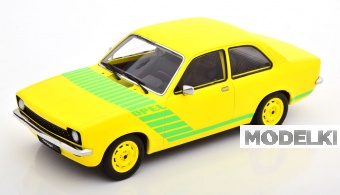 1:18 OPEL Kadett C (1973), gelb/grün - KK180673