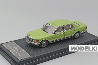 1:64 MERCEDES-BENZ 560SEL W126, green - MB-W126-GR